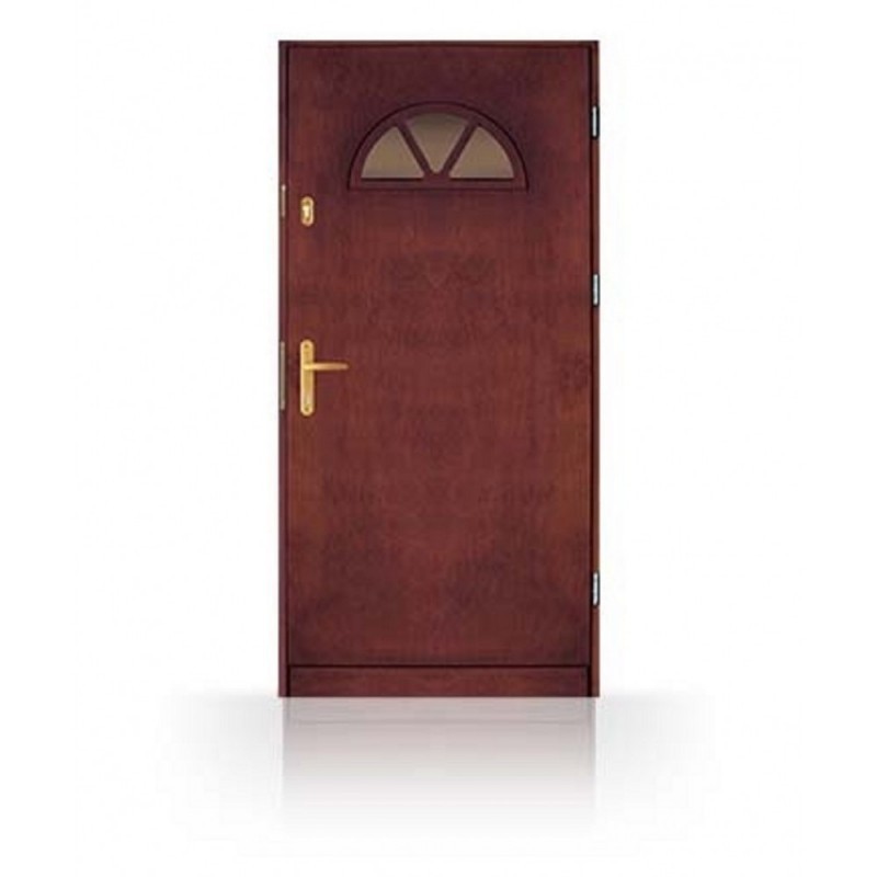 Masivní vchodové dřevěné dveře CN14 (RK)