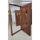 Kvalitní dřevěné vchodové dveře CB83-B