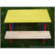 Dětský zahradní set Piknik -žlutý stůl