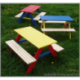 Dětský zahradní set Piknik -červený stůl
