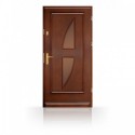 Dřevěné vchodové dveře CB74-B
