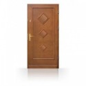Vchodové kvalitní dřevěné dveře CB50-C