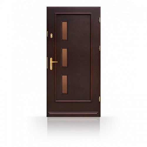 Vchodové dřevěné dveře CB62-A
