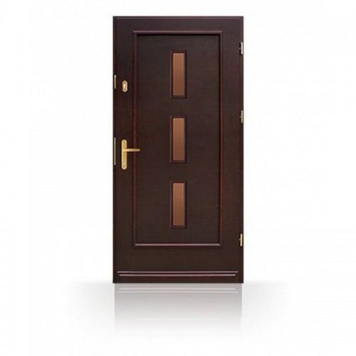 Vchodové dřevěné dveře CB62-B