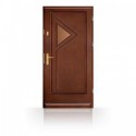 Vchodové dřevěné dveře CB57
