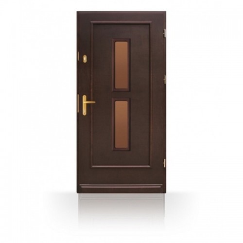 Vchodové dřevěné dveře CB96